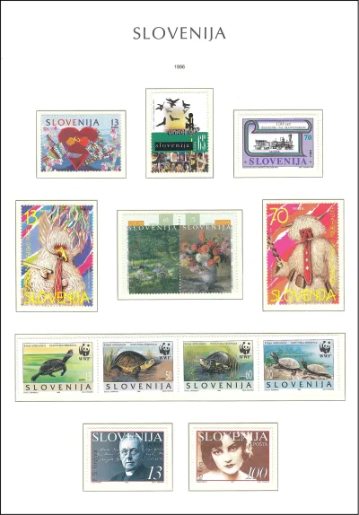 SLOVENIJA 1995 - 1996